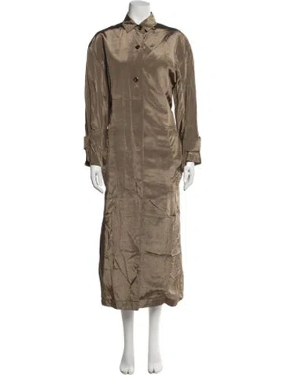 Pre-owned Complice Trench Coat In Neutral