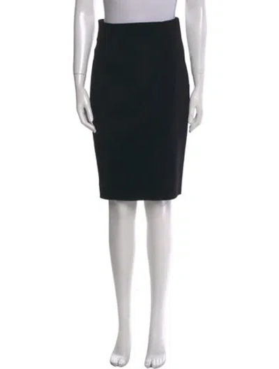 Pre-owned Complice Wool Knee-length Skirt In Black