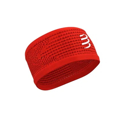 Compressport Headband  On/off Red