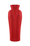 Compte Spain Red Volume Skirt