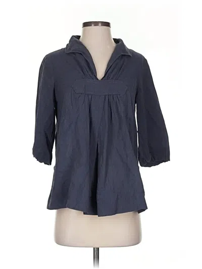 Pre-owned Comptoir Des Cotonniers 3/4 Sleeve Blouse In Gray