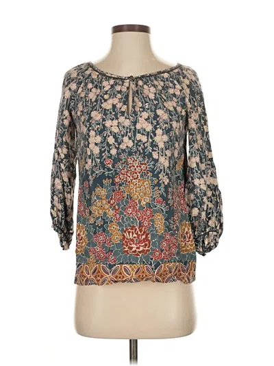 Pre-owned Comptoir Des Cotonniers 3/4 Sleeve Blouse In Gray