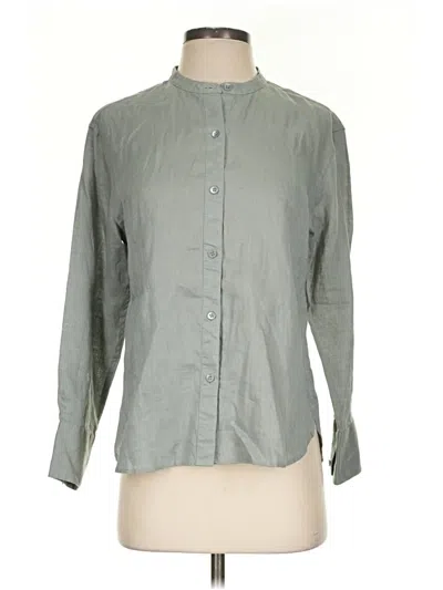 Pre-owned Comptoir Des Cotonniers 3/4 Sleeve Blouse In Gray