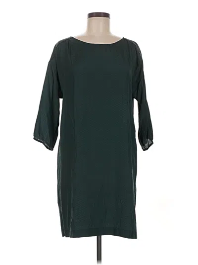 Pre-owned Comptoir Des Cotonniers 3/4 Sleeve Blouse In Green