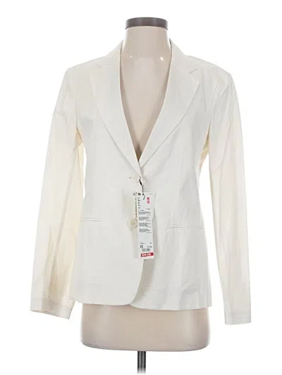 Pre-owned Comptoir Des Cotonniers Blazer Jacket In White
