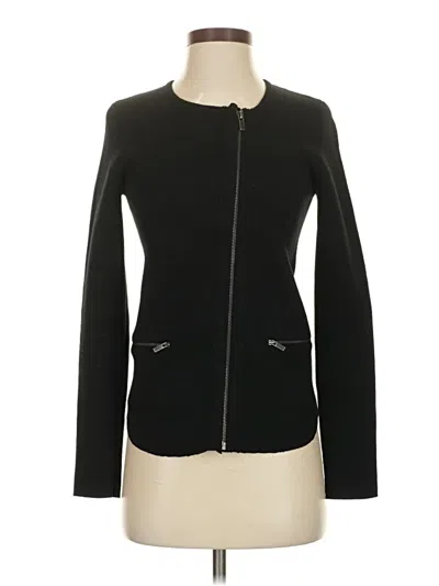 Pre-owned Comptoir Des Cotonniers Cardigan Sweater In Black
