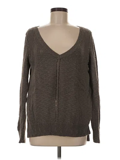 Pre-owned Comptoir Des Cotonniers Cardigan Sweater In Brown