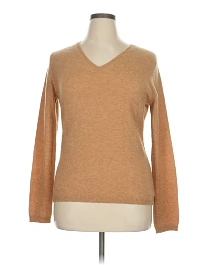 Pre-owned Comptoir Des Cotonniers Cashmere Pullover Sweater In Brown
