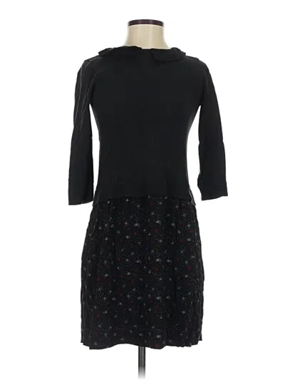 Pre-owned Comptoir Des Cotonniers Casual Dress In Black