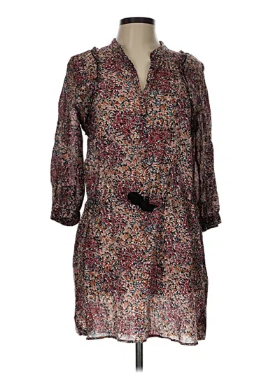 Pre-owned Comptoir Des Cotonniers Casual Dress In Brown