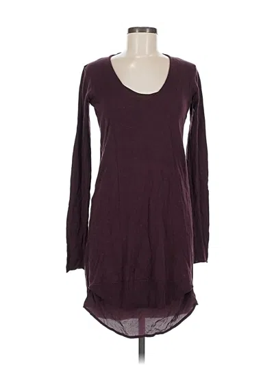 Pre-owned Comptoir Des Cotonniers Casual Dress In Burgundy