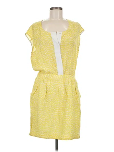 Pre-owned Comptoir Des Cotonniers Casual Dress In Yellow