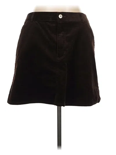 Pre-owned Comptoir Des Cotonniers Casual Skirt In Brown