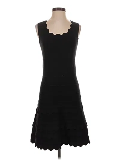 Pre-owned Comptoir Des Cotonniers Cocktail Dress In Black