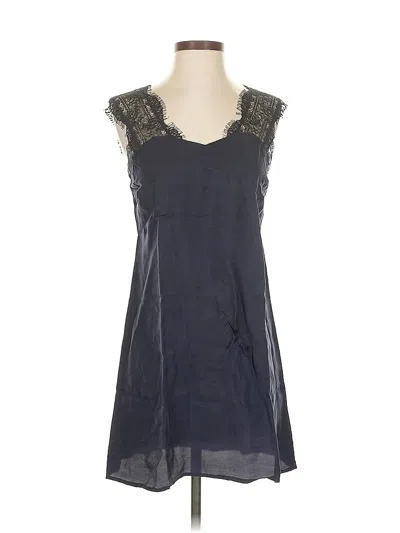 Pre-owned Comptoir Des Cotonniers Cocktail Dress In Blue