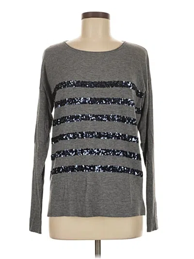 Pre-owned Comptoir Des Cotonniers Long Sleeve T-shirt In Gray
