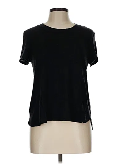 Pre-owned Comptoir Des Cotonniers Short Sleeve T-shirt In Black