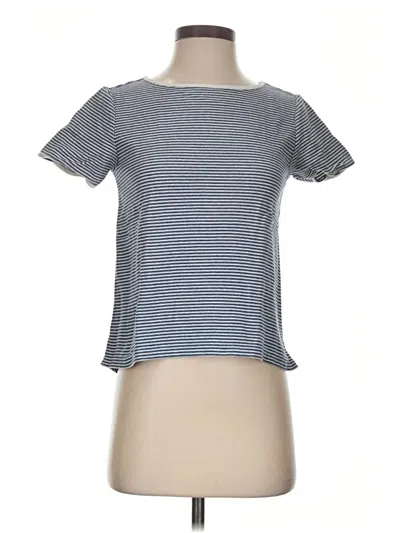 Pre-owned Comptoir Des Cotonniers Short Sleeve T-shirt In Blue