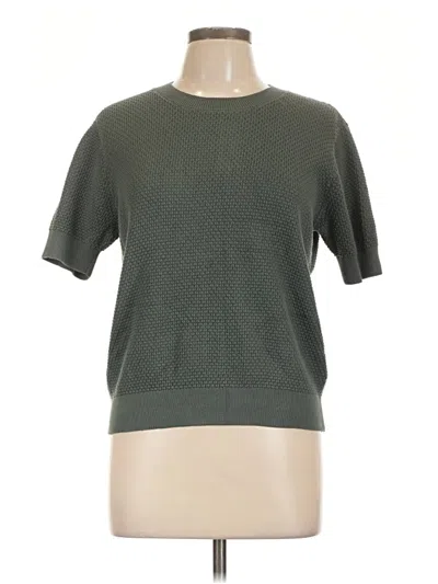 Pre-owned Comptoir Des Cotonniers Short Sleeve Turtleneck In Green