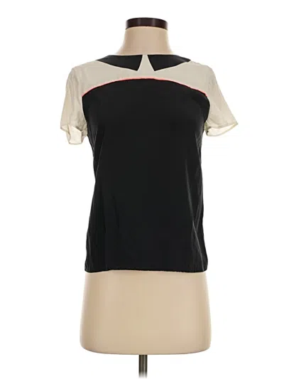 Pre-owned Comptoir Des Cotonniers Short Sleeve Turtleneck In Ivory