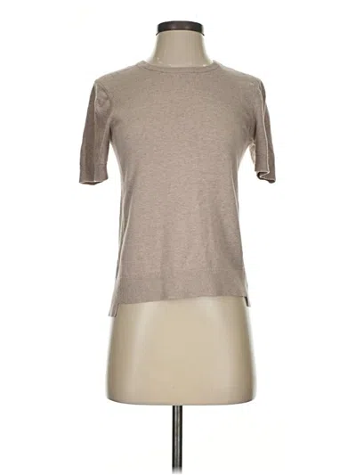 Pre-owned Comptoir Des Cotonniers Short Sleeve Turtleneck In Tan