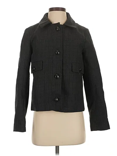Pre-owned Comptoir Des Cotonniers Wool Coat In Gray