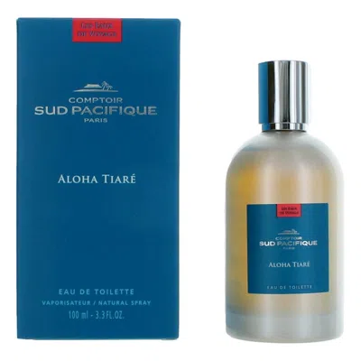 Comptoir Sud Pacifique 2pcs Aloha Tiare By , 3.3 oz Eau De Toilette Spray For Women In White