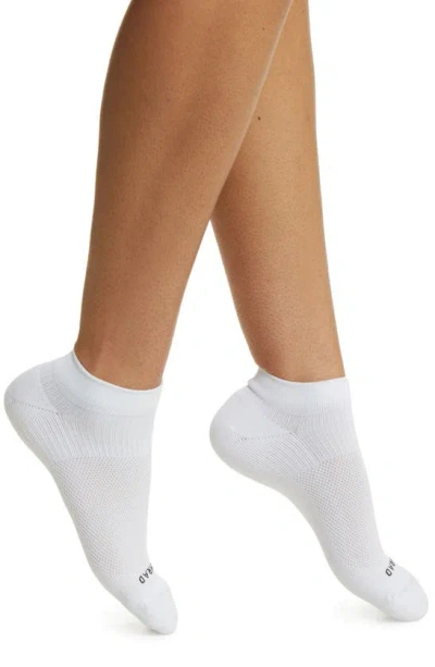 Comrad Allies Arch-support Ankle Compression Socks In White