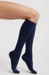 Comrad Knee-high Compression Socks In Navy