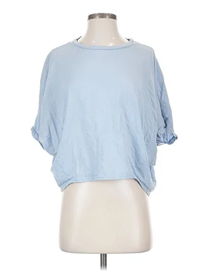 Pre-owned Comune 3/4 Sleeve T-shirt In Blue