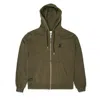 Comune Luka Zip-up - Army Green In Green