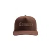 Comune Men's Cali Trucker Hat In Brown