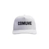 Comune Men's Logo Trucker Hat In White