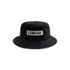 Comune Men's Patch Bucket Hat In Black