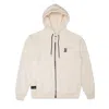 Comune Neutrals Luka Zip-up - Bone In White