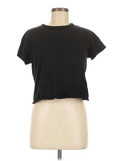 Pre-owned Comune Short Sleeve T-shirt In Black