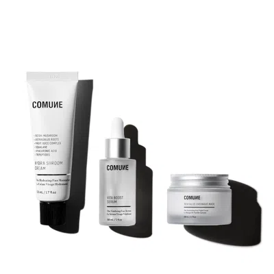 Comune White Revitalizing Day + Night Care Trio