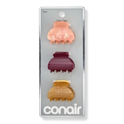 Conair Accessories Claw Clips 3 Piece