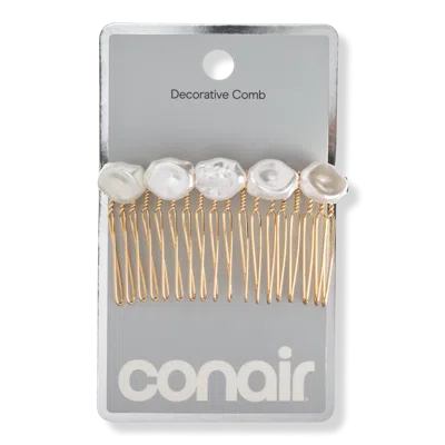 Conair Accessories Comb With Faux Pearls