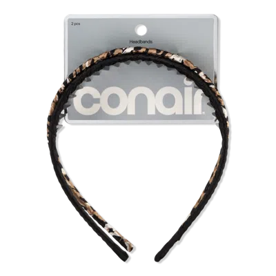 Conair Accessories Fabric-wrapped Comb Headbands