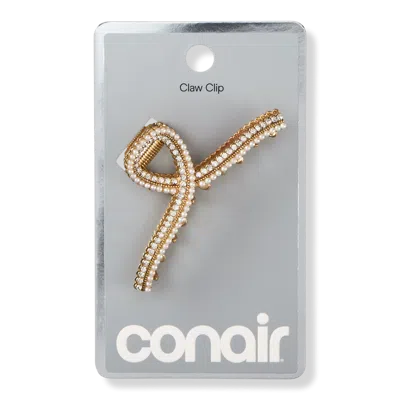 Conair Accessories Faux Pearl & Rhinestone Claw Clip