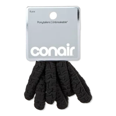 Conair Accessories Hybrid Unbreakable Ponytailers