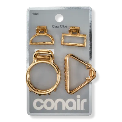 Conair Accessories Mixed-shape Metal Claw Clips