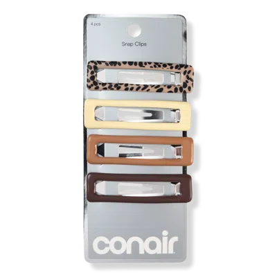 Conair Accessories Rectangle Snap Clips
