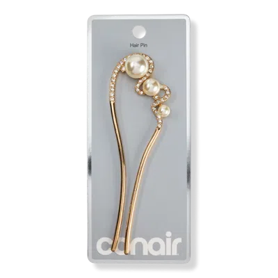 Conair Accessories Rhinestone And Faux Pearl Hair Pin