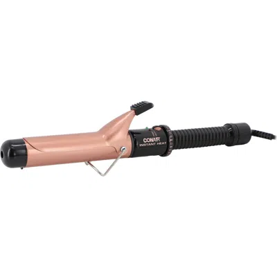 Conair Ceramic 1 1/4in Instant Heat Curling Iron With 25 Heat Settings In Pink
