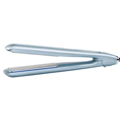 Conair Infinitipro By  Smoothwrap 1" Dual Ion Flat Iron In Blue