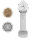 Conair Skn By  Daily Glow Kit Sonic Trio Facial Brush In Off-white