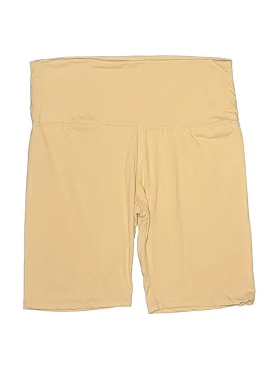 Pre-owned Conceited. Athletic Shorts In Yellow