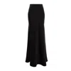 Concept A Trois Women's Black Long Skirt In Black